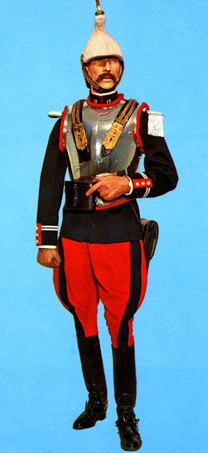 Uniforme cuirassier 1914